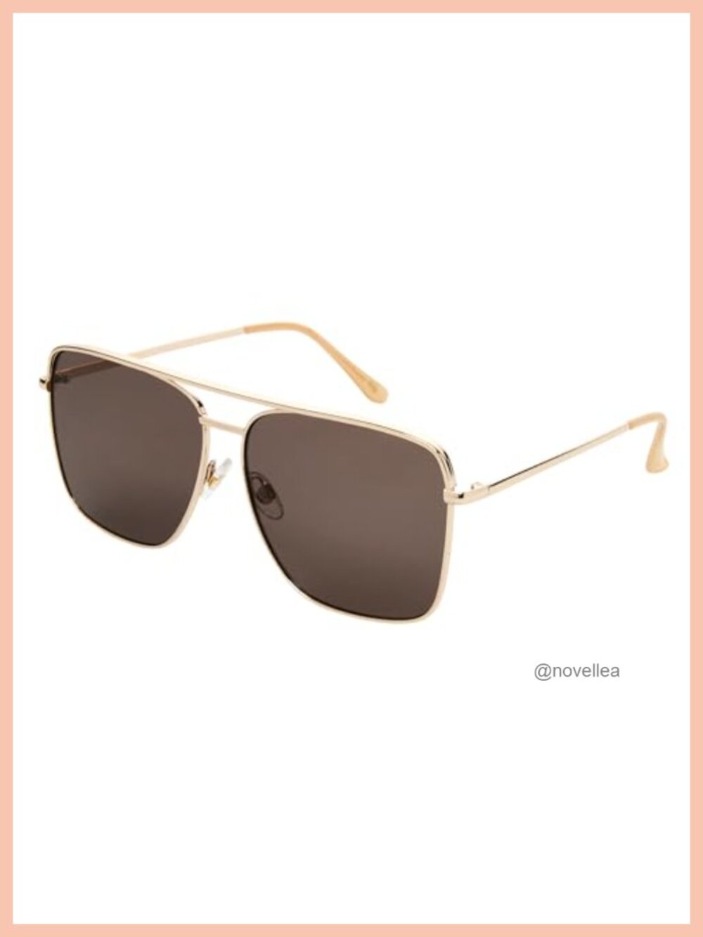 Aviator Sunglasses with UV Protection Scratch Resistant Metal Frame